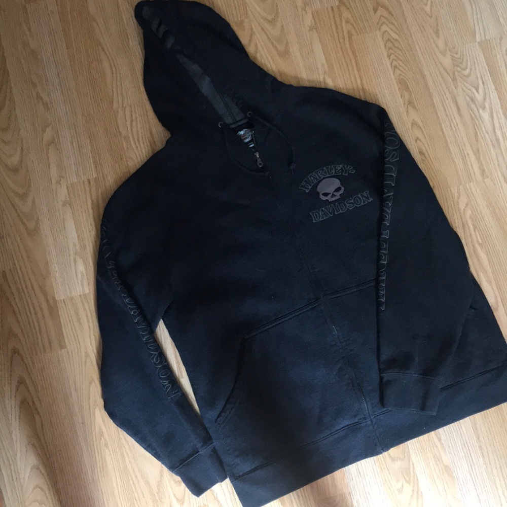 Harley Davidson full zip hoodie
